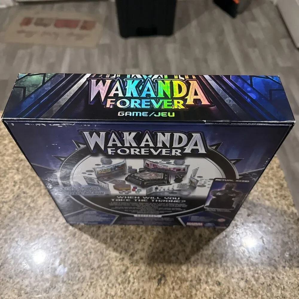 Marvel Black Panther Wakanda Forever Board Game Complete 2022 - New Sealed